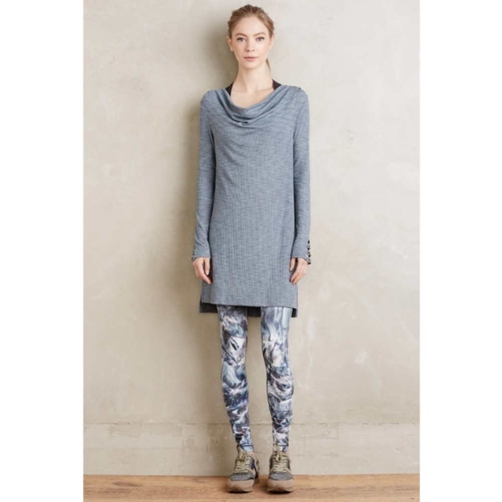 ANTHROPOLOGIE Pure + Good Jersey Draped Neck Dress‎